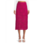 Ultra pink Crochet Midi Skirt