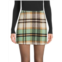 Noisy May Plaid Mini Skirt