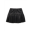 Hannah Banana Girls Faux Leather Pleated Skirt