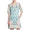 Etro Abstract Butterfly Mini Shift Dress