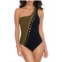 Amoressa by Miraclesuit Copernicus Saturn One-Shoulder One-Piece Swimsuit