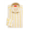 Isaia Striped Linen Dress Shirt
