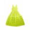 Christian Siriano SL VNECK RUFFLE DRESS