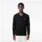 Lacoste Monochrome Cotton V Neck Sweater
