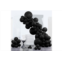 PartyWoo Black Balloons, 85 pcs Matte Black Balloons Different Sizes Pack of 18 Inch 12 Inch 10 Inch 5 Inch Black Balloons for Balloon Garland Balloon Arch as Birthday Party Decora