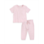 Miles The Label Girls Short Sleeved Tee & Pants Set - Baby