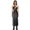 Ottolinger Black Strappy Maxi Dress