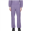 HOMME PLISSEE ISSEY MIYAKE Purple Seamless Trousers