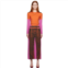 Y/Project Orange & Pink Jean Paul Gaultier Edition Trompe LOeil Maxi Dress