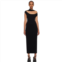 Y/Project Black Triple Collar Maxi Dress