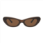 BONNIE CLYDE Brown Hiro Sunglasses