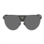 Prada Eyewear Black Mirrored Sunglasses