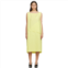 132 5. ISSEY MIYAKE Yellow Light Trails Midi Dress
