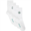 Palmes Two-Pack White Mid Socks