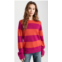 Guest in Residence Stripe Crew Cashmere Sweater