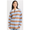 Guest in Residence Striped Cashmere Rugby Pullover
