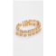 Kenneth Jay Lane Gold Bracelet with Beads on Sides