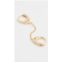 Maria Tash 14k 6.5mm Handcuff Clickers with Medium Chain