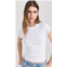 Perfectwhitetee Katy Pointelle Baby Tee