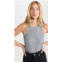 RECTO Wool Blend Ribbed Sleveless Top