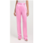 LAPOINTE Doubleface Satin High Waisted Belted Pants
