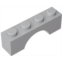 BrickBuddy Gobricks GDS-681 Brick Arch 1 x 4 50PCS Compatible with Lego Toy 3659 4550323 365901 DIY Parts and MOC Components for Major Brick Brands Color:Light Bluish Gray 194