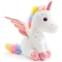 Sew Butiful 8 Unicorn Stuffed Animal - Cute Plush Toy Gift for 3-8 Years Old Girls, Soft Birthday Present for Baby, Toddler, Kids, Decor (White)
