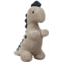 Linzy Plush 10.5 Titan Baby Soft Plush Dinosaur, Gray Color, Huggable and Cuddly Bedtime Plush Toy, Stuffed Animals Dinosaur for Baby. 10.5 Standing High.