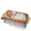 The Ashton - Drake Galleries Jesus Baby Doll with Realistic Manger and Natural Fabrics