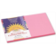 PACON Construction Paper,Smooth Textured,12x18,50/PK,Pink, Sold as 1 Package