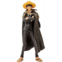 XAGVHIM Monkey D. Luffy Action Figure One Anime Piece King Black Suit Edition Collectible Desk Prop Removable Jacket