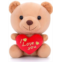 Gloveleya for Mom I Love You Stuffed Teddy Bear Gifts for Mom Holding Heart Bear Plush Toy 6 Inches