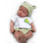 Miaio 12 Boy Micro Preemie Full Body Silicone Baby Doll Lulu Lifelike Mini Reborn Doll Surprice Children Anti-Stress My Melody