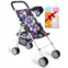 fash n kolor - Doll Stroller My First Baby Doll Strollers Toy - Flower Design with Basket in The Bottom- Doll Accessories 2 Free Magic Bottles Included - New Year Gift, Boys, Girl
