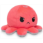 TeeTurtle - The Original Reversible Octopus Plushie - Red Angry + Gray Sad - Cute Sensory Fidget Stuffed Animals That Show Your Mood