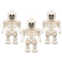 Booster Bricks Lego 3 Skeleton MINIFIG LOT Spooky Halloween Minifigure Castle Pirate Ghost