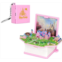 Uszeoka Enchanted Castle Keychain for boys and girls,Pink,Harry potter pop,Miniatures cute toys for kids 3-5&Adults,Enchanted Castle Scene for Women,Men,little toys for kids 8-12,Children