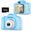 Seckton Upgrade Kids Selfie Camera, Christmas Birthday Gifts for Boys Age 3-9, HD Digital Video Cameras for Toddler, Portable Toy for 3 4 5 6 7 8 Year Old Boy with 32GB SD Card-Blu