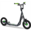 Mongoose Expo Kick Scooter, BMX-Style Handlebar & Brake Cable Rotor, Wide Foot Deck for Kids Youth Boys Girls Ages 6 and Up, Rear Axle Pegs, 12-Inch Air Tires, and Max. Weight of 1