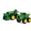 John Deere Sandbox Toys - Includes Dump Truck Toy and Tractor Toy with Loader - Kids Outdoor Toys - Easter Gifts for Kids - Frustration Free Packaging - Green - 2 Count - Ages 18 M