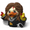 TUBBZ First Edition Ozzy Osbourne (Diary of a Madman) Collectible Vinyl Rubber Duck Figure - Official Ozzy Osbourne Merchandise - Music