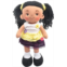 Linzy Plush 16 Yellow Aissa Rag Doll for Girls, Soft Plush Rag Doll, Sleeping Cuddle Buddy for Toddlers, Infants and Babies, Munecas de trapo para nina, First Doll for Kids, Safe f