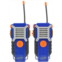 Nerf Walkie Talkie for Kids Fun at The Touch of A Button, Set of 2, 1000 Range by Sakar, Rugged Pair Battery Powered Gray Blue & Orange