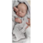 Dollbie Reborn Baby Doll 18 inch Lifelike Vinyl Realistic Newborn Baby Girl Doll and Doll Accessories