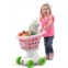 Step2 Little Helpers Shopping Cart for Kids, Grocery Store Pretend Play Toy for Toddlers Ages 2+ Years Old, Durable, Easy Assembly, Bright Colors, Pink