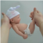 MYREBABY 12 Micro Preemie Full Body Silicone Baby Doll Girl Alisa Lifelike Reborn Doll Surprice Children Anti-Stress