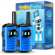 Walkie Talkies Toys for Kids 3-6: DASTION-99 Mini Robots Walkies Talkie for 3 4 5 6 Year Old Boys Toys for 3-5 Year Old Boy Outdoor Games Christmas Birthday Gifts for Kids Blue 2 P
