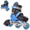 New Bounce Roller Skates for Little Kids - Shoe Size EU 28-31, US Kids Junior Size 8-11, 2-in-1 Roller Skates for Girls, Converts from Tri-Wheel to Inline Skates - Rollerskates for