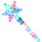 ArtCreativity Christmas Snowflake Wand for Kids, Light Up Wand with 4 Flashing Modes and Multiple LED Colors, Frozen Party Favors, Holiday Stocking Stuffers for Kids, Light Up Toys
