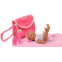 The New York Doll Collection Unicorn Doll Diaper Travel Bag with Doll Care Accessories, Including Baby Lotion, Powder, and Changing Mat